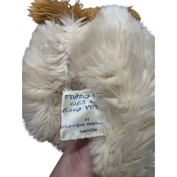 Build-A-Bear Fluffy Scruffy Puppy Dog Stuffed Animal Retired Plush - Picture 6 of 8